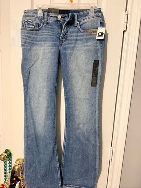 Buckle Light Blue Flare Jeans